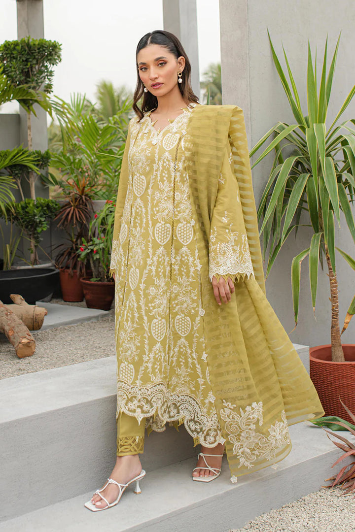 Qalamkar | Q Line Lawn Collection | JK-02 MELIS - Pakistani Clothes for women, in United Kingdom and United States