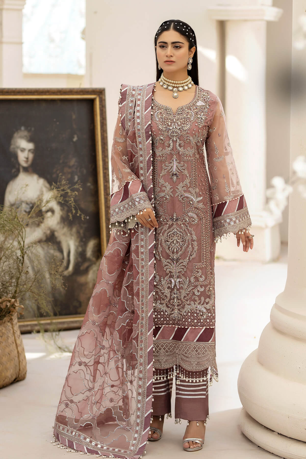 Raeesa Premium | Dehleez Formals | DL-1012 Persian Jewel - Pakistani Clothes for women, in United Kingdom and United States