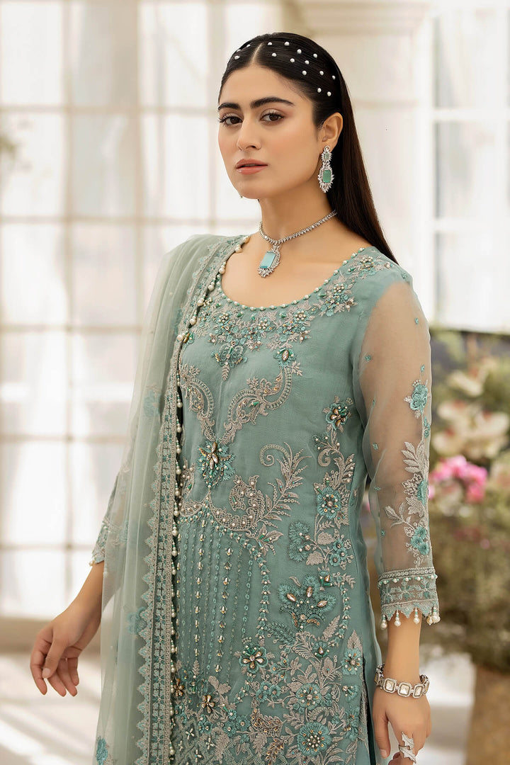 Raeesa Premium | Dehleez Formals | DL-1013 Caribbean Coast - Pakistani Clothes for women, in United Kingdom and United States