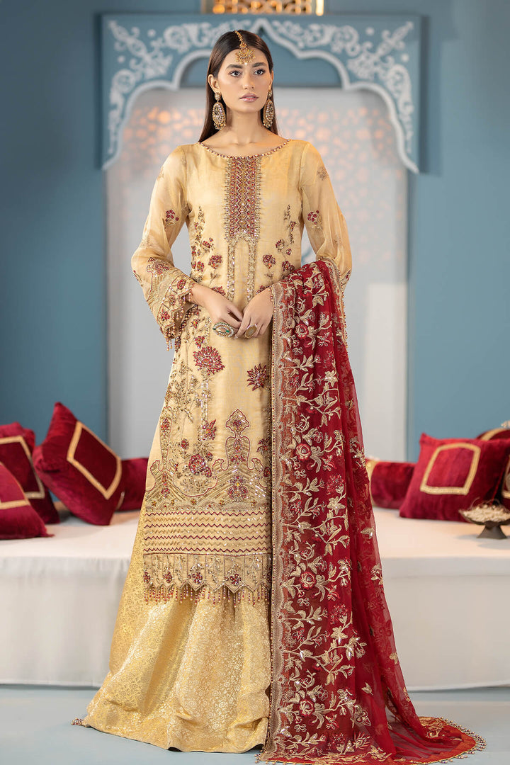 Raeesa Premium | LUXURY COLLECTION 23 |  HU-2007 - Hoorain Designer Wear - Pakistani Ladies Branded Stitched Clothes in United Kingdom, United states, CA and Australia