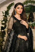 Raeesa Premium | Wajadan Wedding Formals | WD-3 Metal Black - Pakistani Clothes for women, in United Kingdom and United States