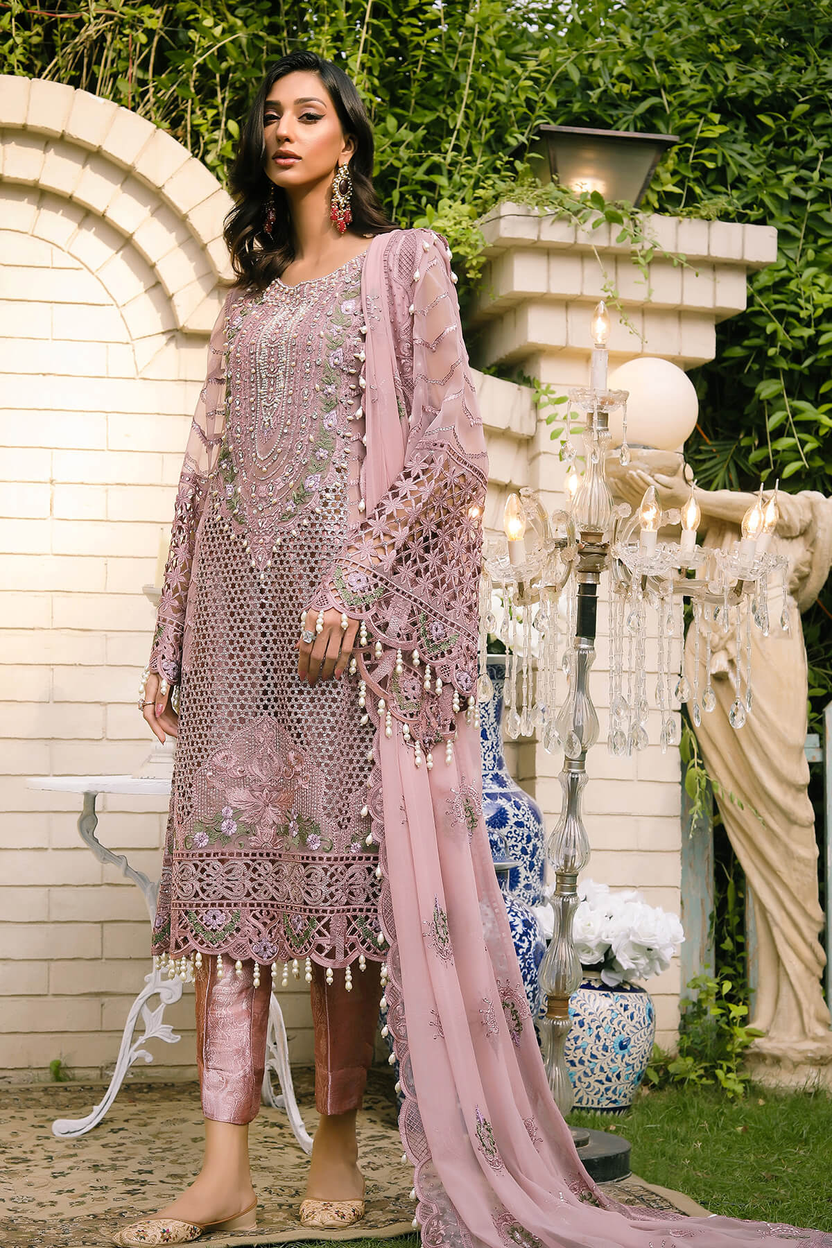 Raeesa Premium | Wajadan Wedding Formals | WD-7 Opera Mauve - Pakistani Clothes for women, in United Kingdom and United States