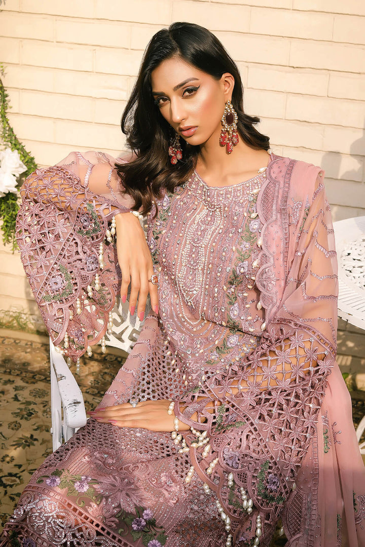 Raeesa Premium | Wajadan Wedding Formals | WD-7 Opera Mauve - Pakistani Clothes for women, in United Kingdom and United States