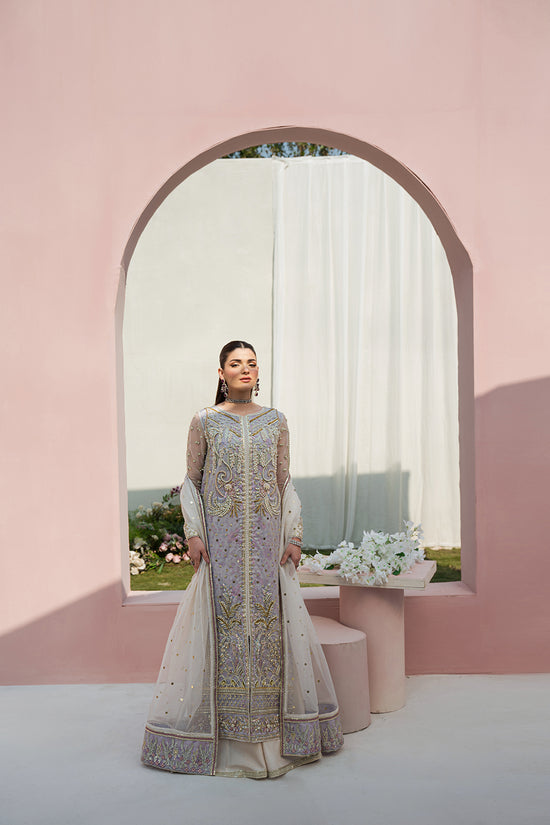 Raja Salahuddin | Love in Bloom | Moondust - Hoorain Designer Wear - Pakistani Ladies Branded Stitched Clothes in United Kingdom, United states, CA and Australia