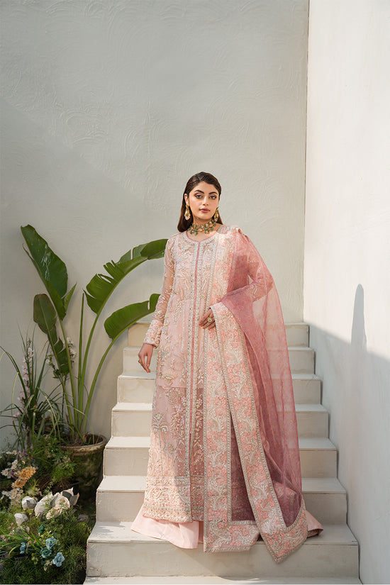 Raja Salahuddin | Love in Bloom | Rose Glow - Hoorain Designer Wear - Pakistani Ladies Branded Stitched Clothes in United Kingdom, United states, CA and Australia