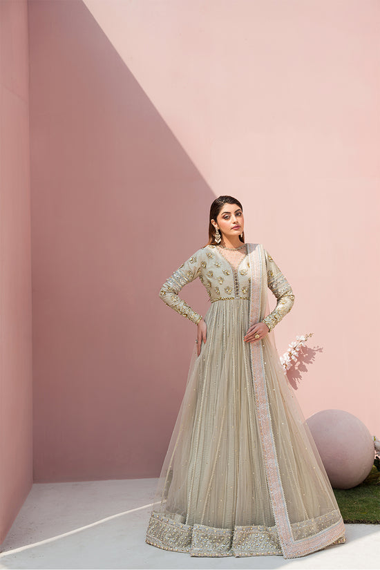 Raja Salahuddin | Love in Bloom | Carnation - Hoorain Designer Wear - Pakistani Designer Clothes for women, in United Kingdom, United states, CA and Australia