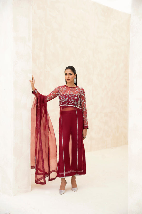 Raja Salahuddin | The Wishlist | CHERRY - Hoorain Designer Wear - Pakistani Ladies Branded Stitched Clothes in United Kingdom, United states, CA and Australia