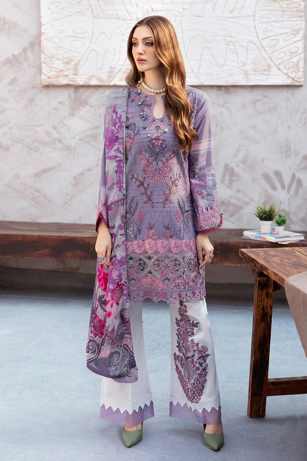 Ramsha | Ghazal Lawn 24 | L-906 - Hoorain Designer Wear - Pakistani Ladies Branded Stitched Clothes in United Kingdom, United states, CA and Australia