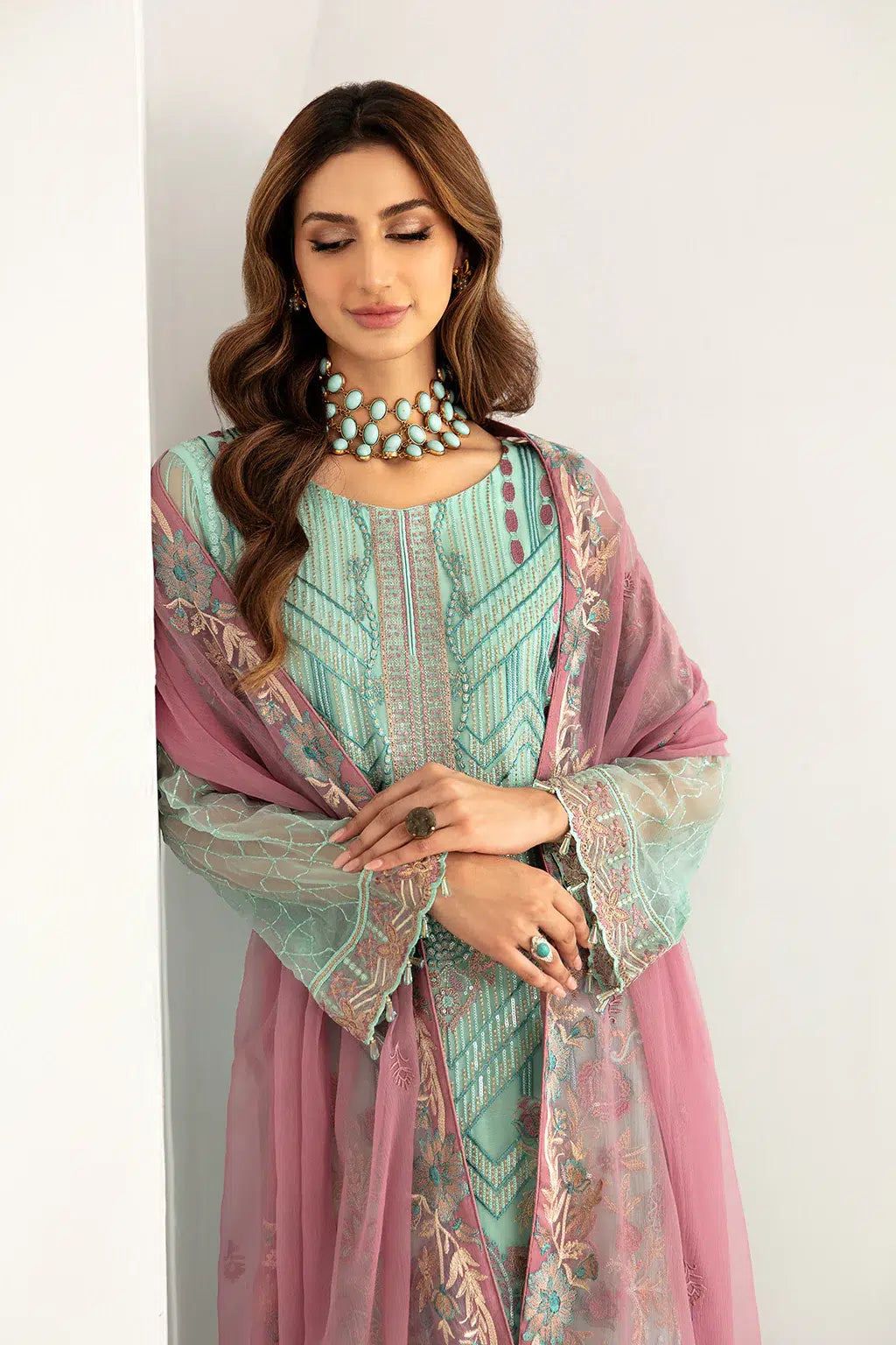 Ramsha | Rangoon Chiffon Collection | D-1107 - Pakistani Clothes for women, in United Kingdom and United States