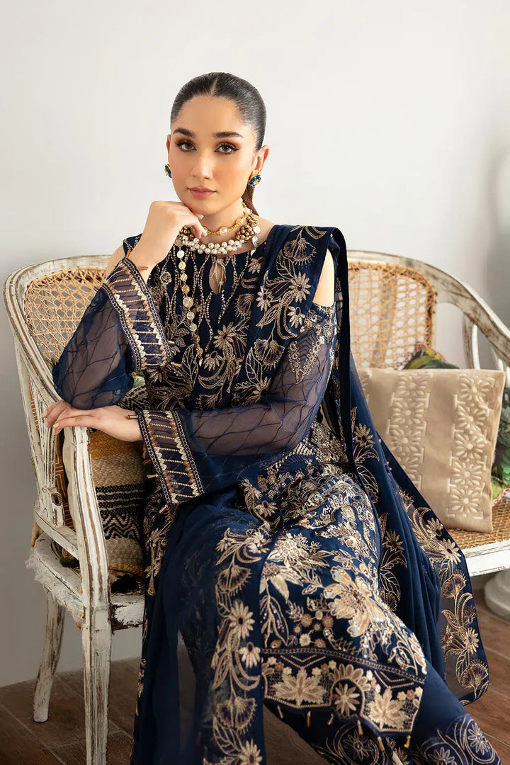 Ramsha | Rangoon Chiffon Collection | D-1111 - Hoorain Designer Wear - Pakistani Designer Clothes for women, in United Kingdom, United states, CA and Australia