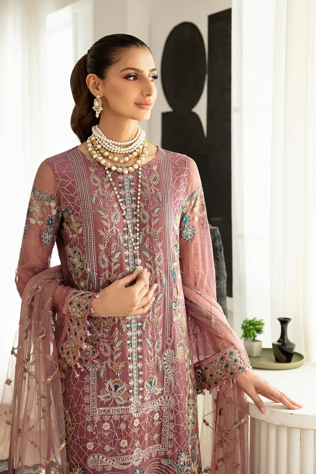 Ramsha | Rangoon Chiffon Collection | D-1102 - Pakistani Clothes for women, in United Kingdom and United States