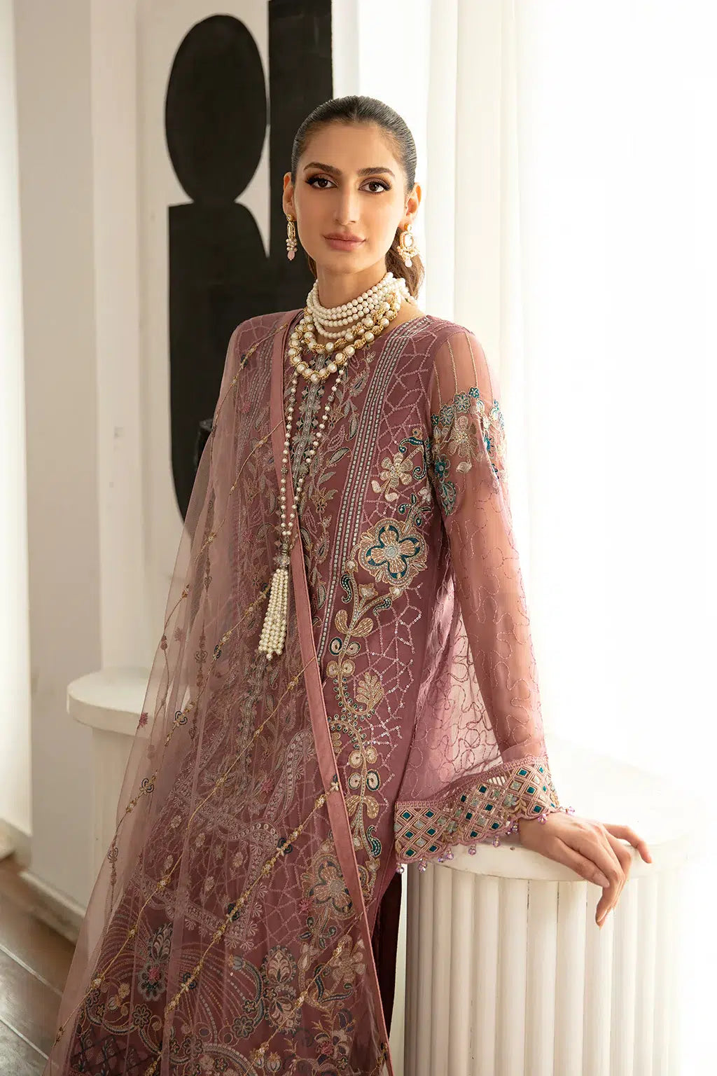 Ramsha | Rangoon Chiffon Collection | D-1102 - Pakistani Clothes for women, in United Kingdom and United States