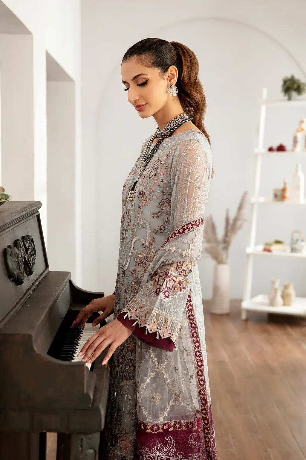 Ramsha | Rangoon Chiffon Collection | D-1109 - Pakistani Clothes for women, in United Kingdom and United States