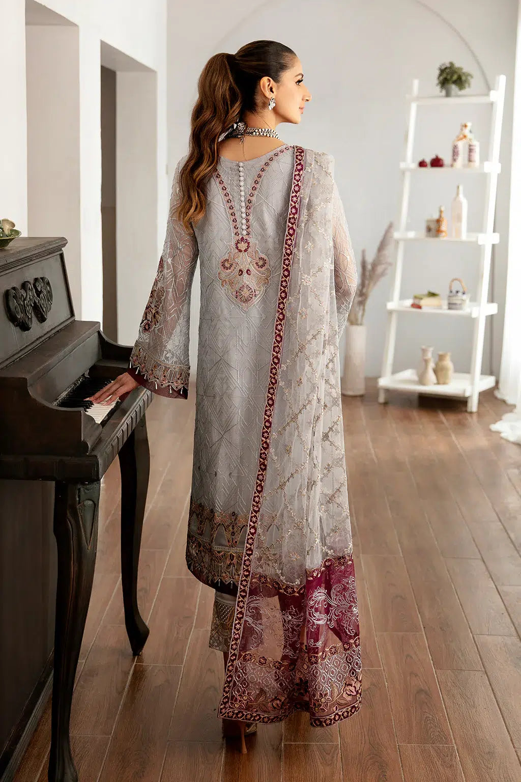 Ramsha | Rangoon Chiffon Collection | D-1109 - Pakistani Clothes for women, in United Kingdom and United States