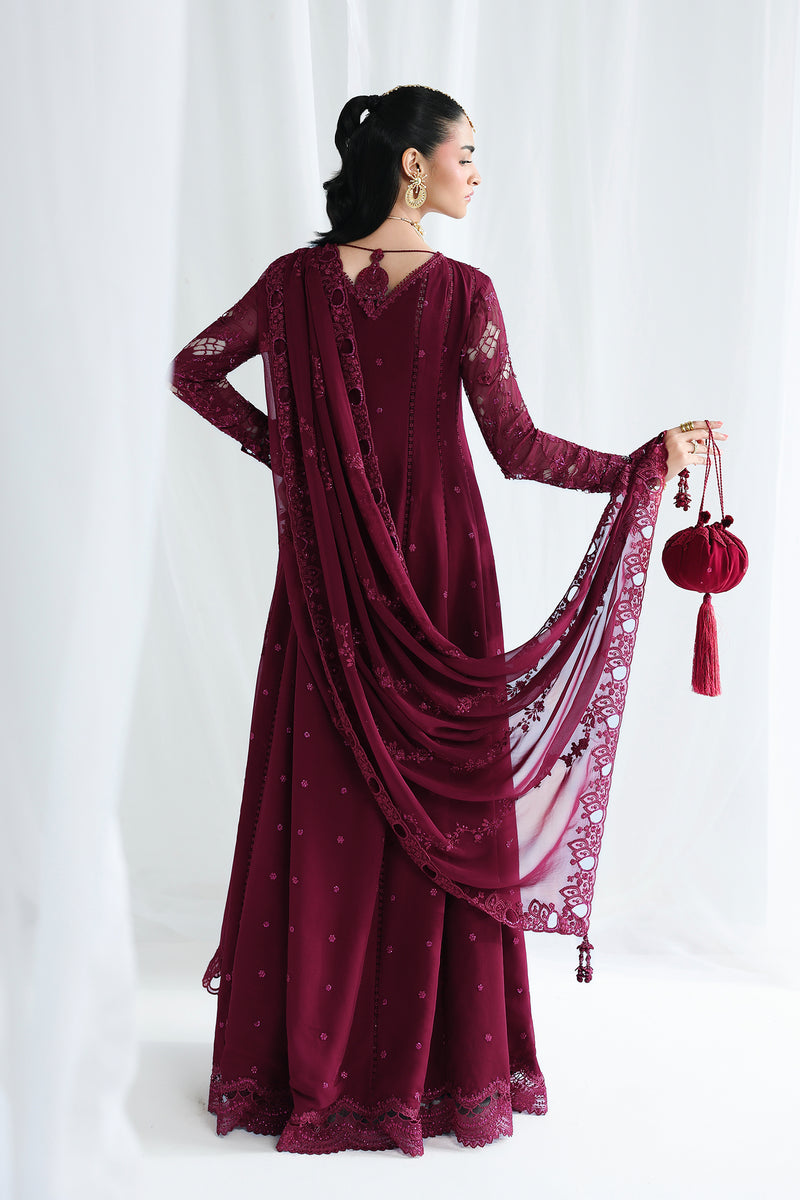 Qalamkar | Chiffon 26 | QCC-03 WAFA