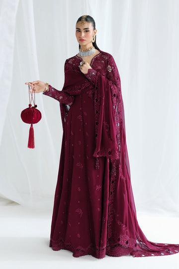 Qalamkar | Chiffon 26 | QCC-03 WAFA