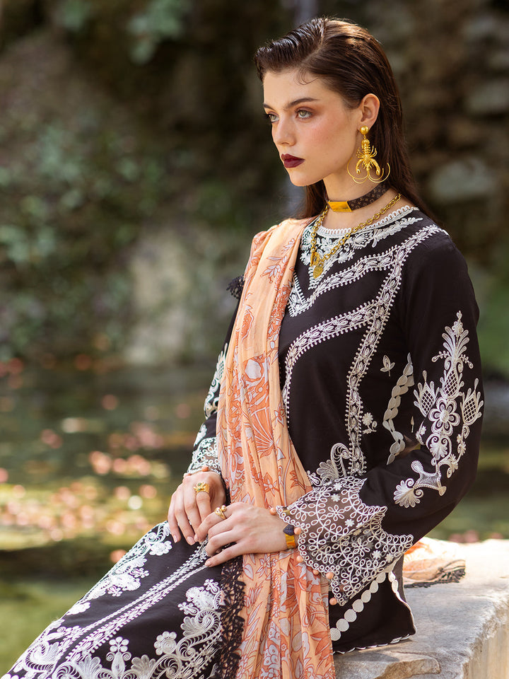Roheenaz | Dahlia Embroidered Lawn 24 | Celandine - Hoorain Designer Wear - Pakistani Ladies Branded Stitched Clothes in United Kingdom, United states, CA and Australia