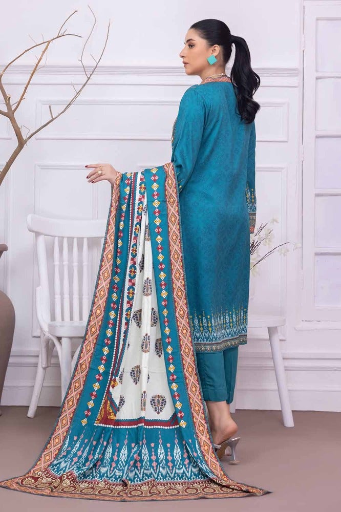 Gul Ahmed | Winter Collection 24 | Cotail Dupatta WNS-32251 A