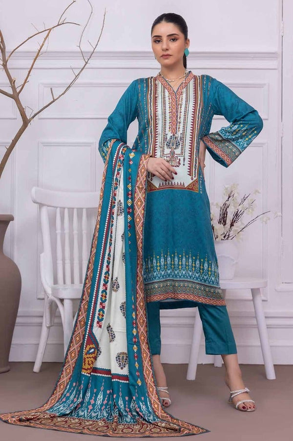 Gul Ahmed | Winter Collection 24 | Cotail Dupatta WNS-32251 A