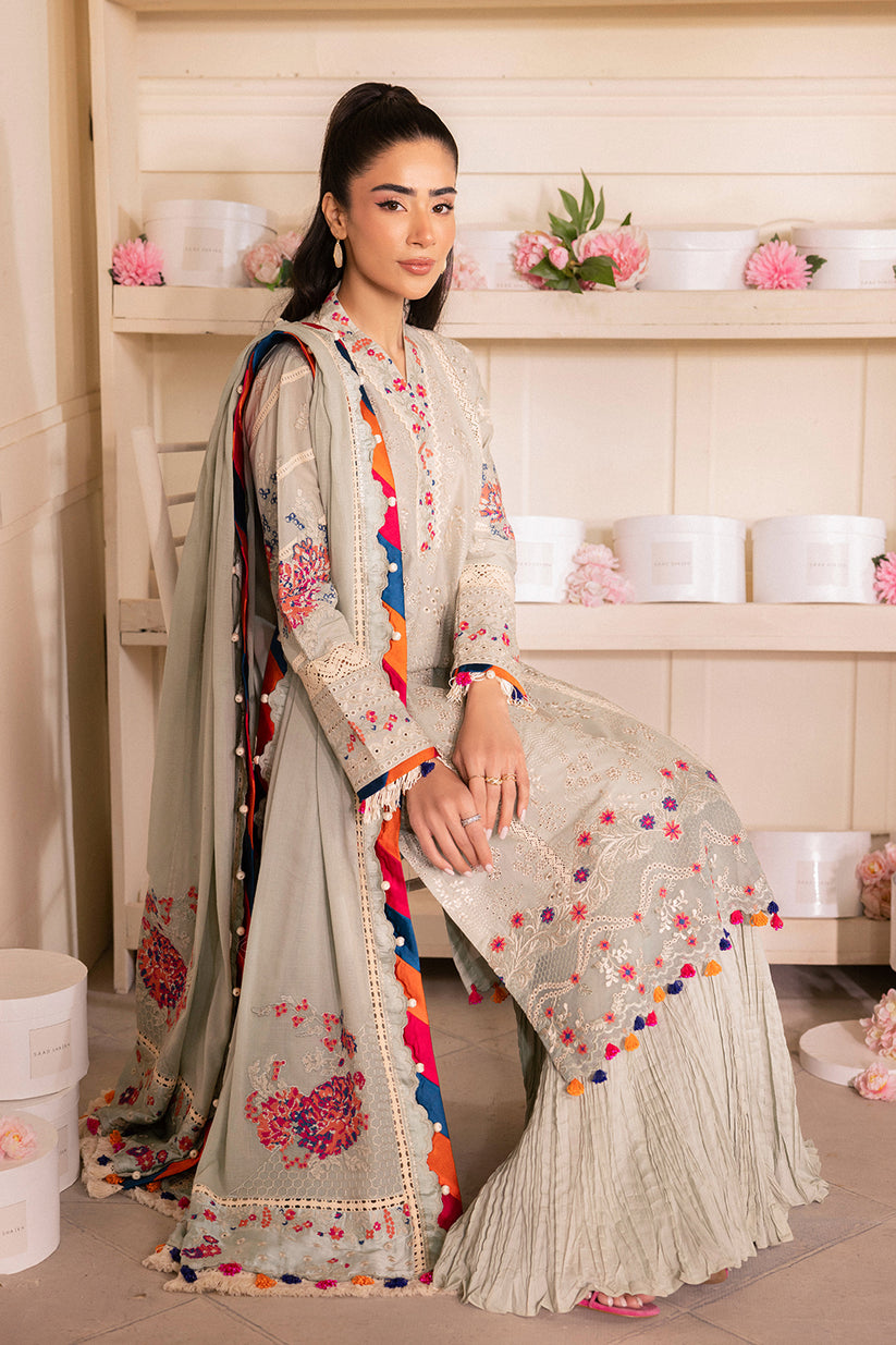 Saad Shaikh | La’Amour Luxury Lawn | Elara - Pakistani Clothes for women, in United Kingdom and United States