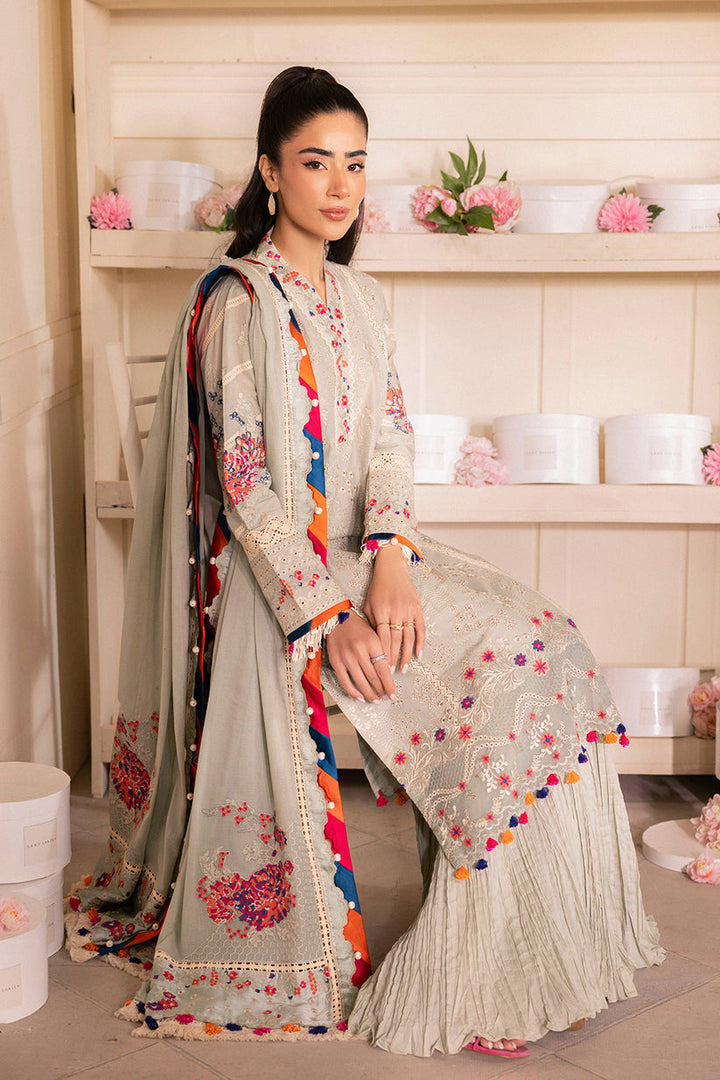 Saad Shaikh | La’Amour Luxury Lawn | Elara - Hoorain Designer Wear - Pakistani Ladies Branded Stitched Clothes in United Kingdom, United states, CA and Australia