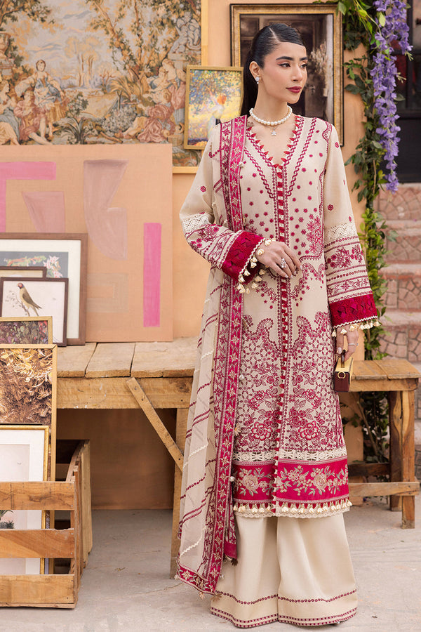 Saad Shaikh | La’Amour Luxury Lawn | Zena - Hoorain Designer Wear - Pakistani Ladies Branded Stitched Clothes in United Kingdom, United states, CA and Australia