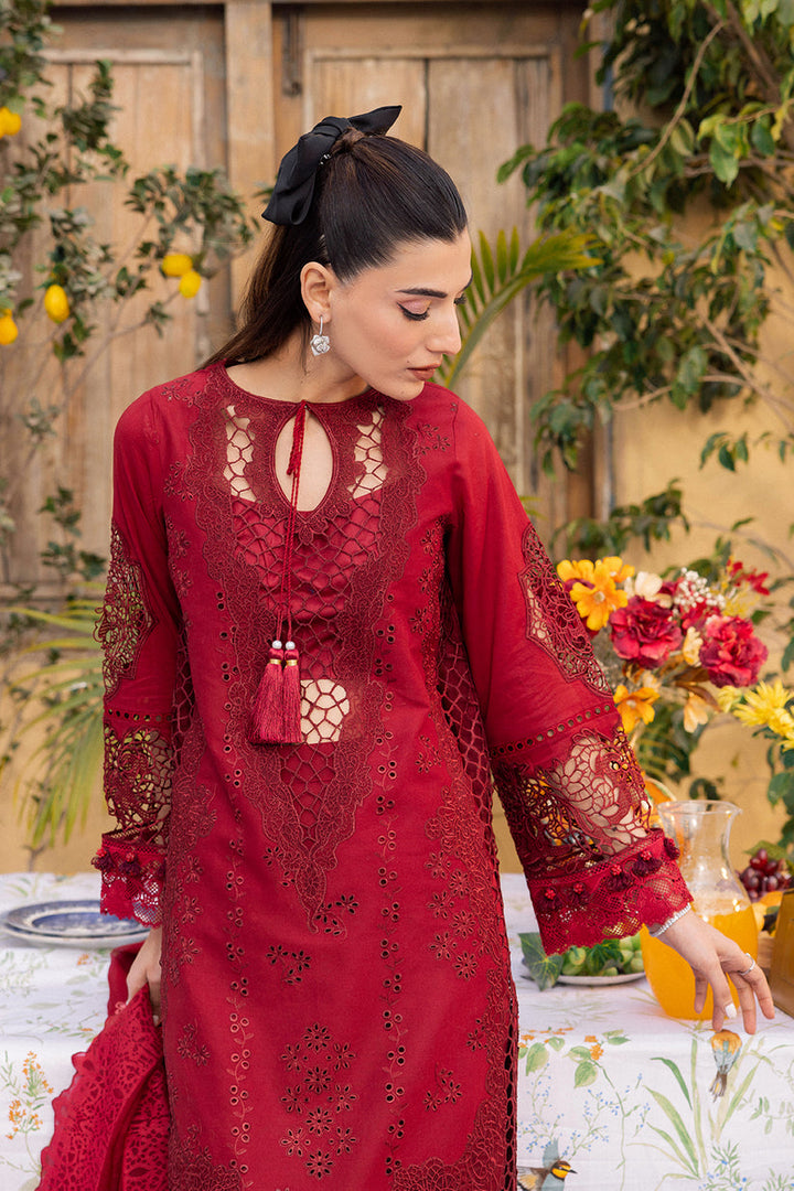 Saad Shaikh | La’Amour Luxury Lawn | Rose - Pakistani Clothes for women, in United Kingdom and United States