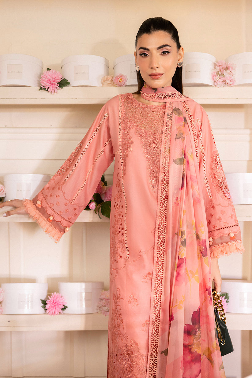 Saad Shaikh | La’Amour Luxury Lawn | Blossom - Pakistani Clothes for women, in United Kingdom and United States