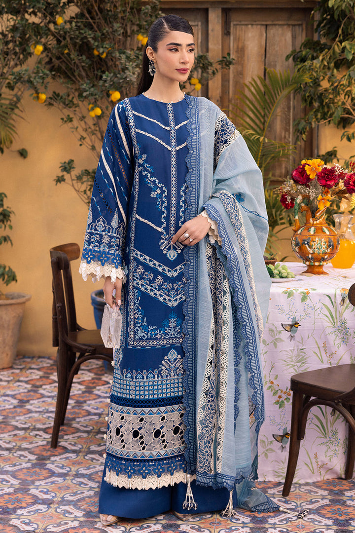 Saad Shaikh | La’Amour Luxury Lawn | Noa - Hoorain Designer Wear - Pakistani Ladies Branded Stitched Clothes in United Kingdom, United states, CA and Australia