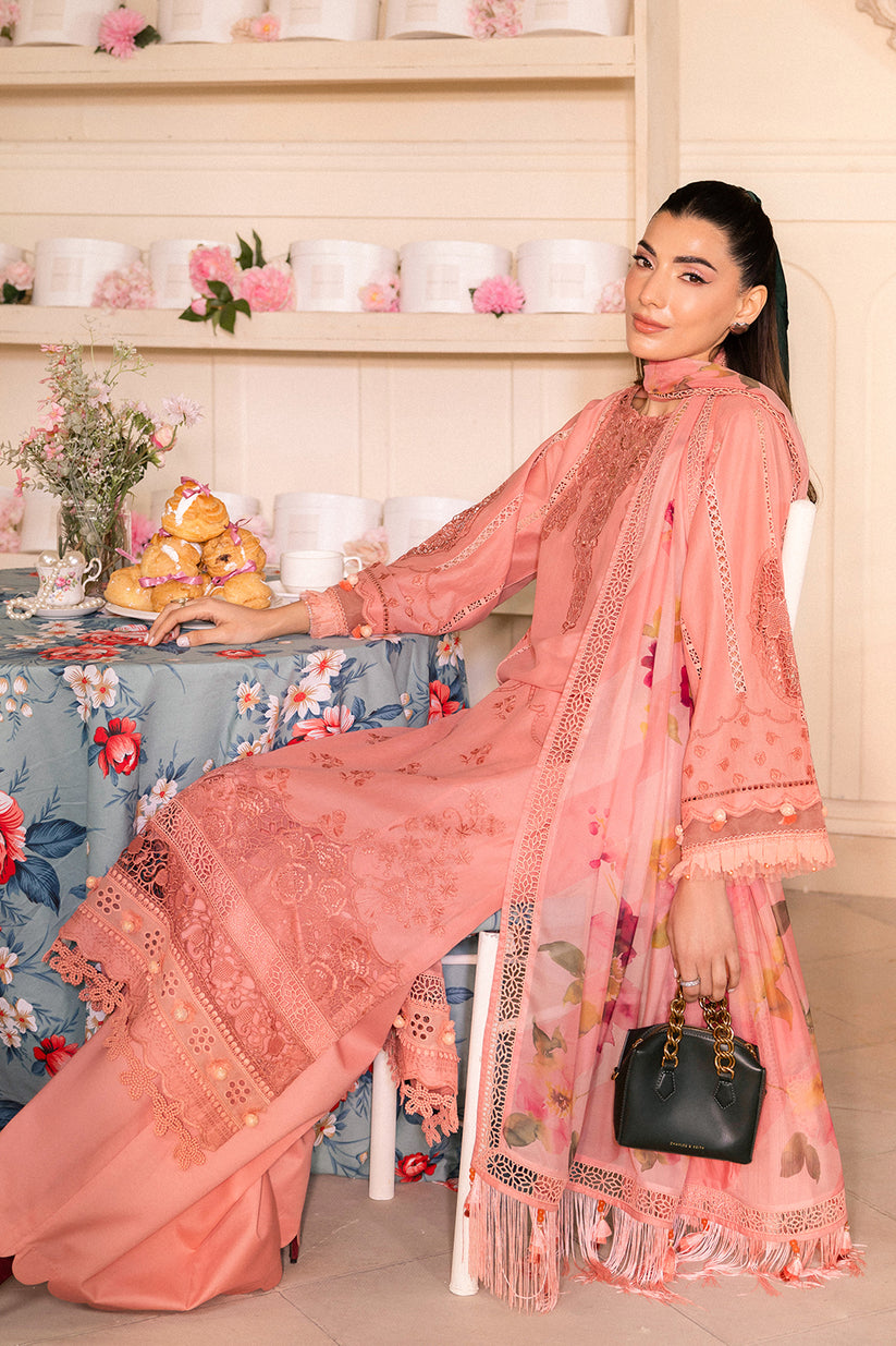 Saad Shaikh | La’Amour Luxury Lawn | Blossom - Pakistani Clothes for women, in United Kingdom and United States