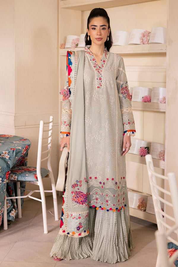 Saad Shaikh | La’Amour Luxury Lawn | Elara - Hoorain Designer Wear - Pakistani Ladies Branded Stitched Clothes in United Kingdom, United states, CA and Australia