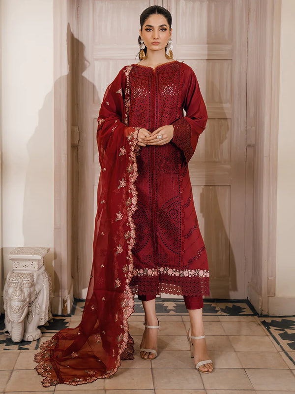 Bin Ilyas | Naqsh Luxury Lawn | Dilara - Hoorain Designer Wear - Pakistani Ladies Branded Stitched Clothes in United Kingdom, United states, CA and Australia