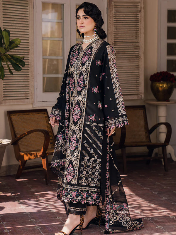 Bin Ilyas | Naqsh Luxury Lawn | Esra - Hoorain Designer Wear - Pakistani Ladies Branded Stitched Clothes in United Kingdom, United states, CA and Australia