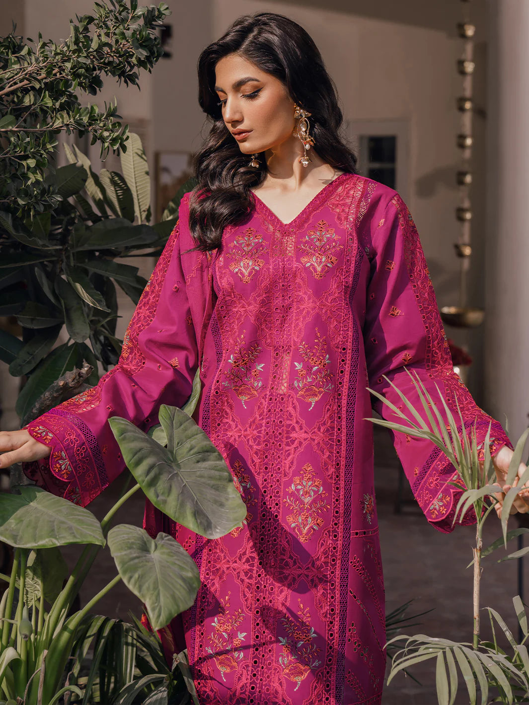 Bin Ilyas | Naqsh Luxury Lawn | Kiraz - Pakistani Clothes for women, in United Kingdom and United States