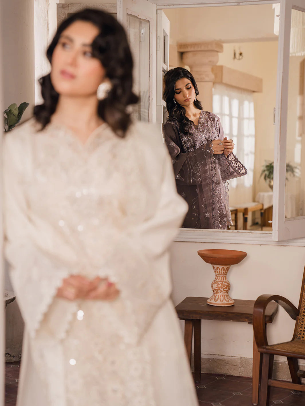 Bin Ilyas | Naqsh Luxury Lawn | Laira - Pakistani Clothes for women, in United Kingdom and United States