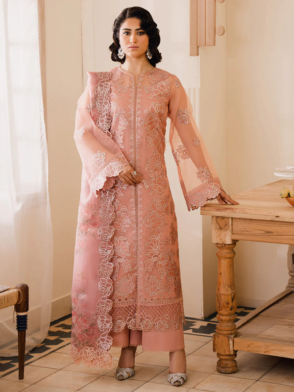Bin Ilyas | Naqsh Luxury Lawn | Alora - Hoorain Designer Wear - Pakistani Ladies Branded Stitched Clothes in United Kingdom, United states, CA and Australia