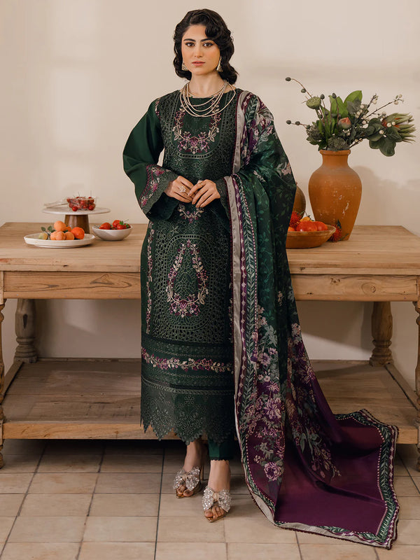 Bin Ilyas | Naqsh Luxury Lawn | Orna - Hoorain Designer Wear - Pakistani Ladies Branded Stitched Clothes in United Kingdom, United states, CA and Australia