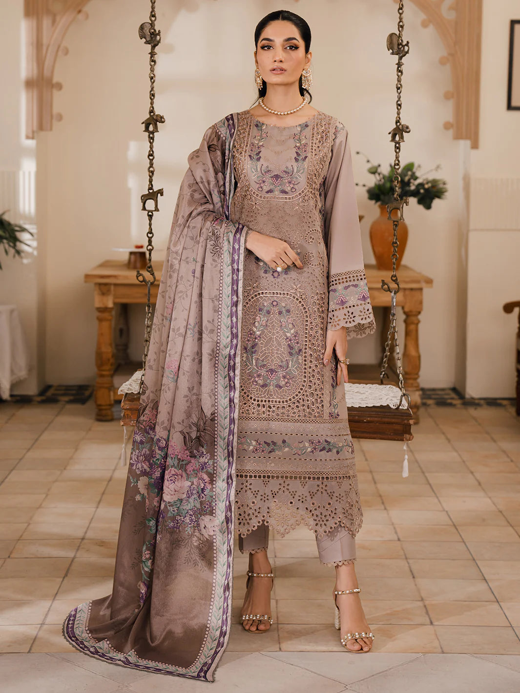 Bin Ilyas | Naqsh Luxury Lawn | Sorin - Pakistani Clothes for women, in United Kingdom and United States