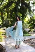 Noor by Saadia Asad | Luxury Chikankari Lawn’24 | D2-A Geroze - Pakistani Clothes for women, in United Kingdom and United States