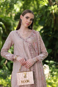 Noor by Saadia Asad | Luxury Chikankari Lawn’24 | D3-A Mink Schifli - Pakistani Clothes for women, in United Kingdom and United States