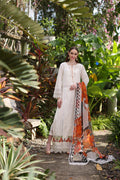 Noor by Saadia Asad | Luxury Chikankari Lawn’24 | D6-B White Laser - Pakistani Clothes for women, in United Kingdom and United States