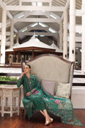 Noor by Saadia Asad | Luxury Chikankari Lawn’24 | D4-A Green Laser - Pakistani Clothes for women, in United Kingdom and United States