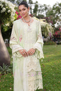 Noor by Saadia Asad | Luxury Chikankari Lawn’24 | D11-B Mint Schifli - Pakistani Clothes for women, in United Kingdom and United States