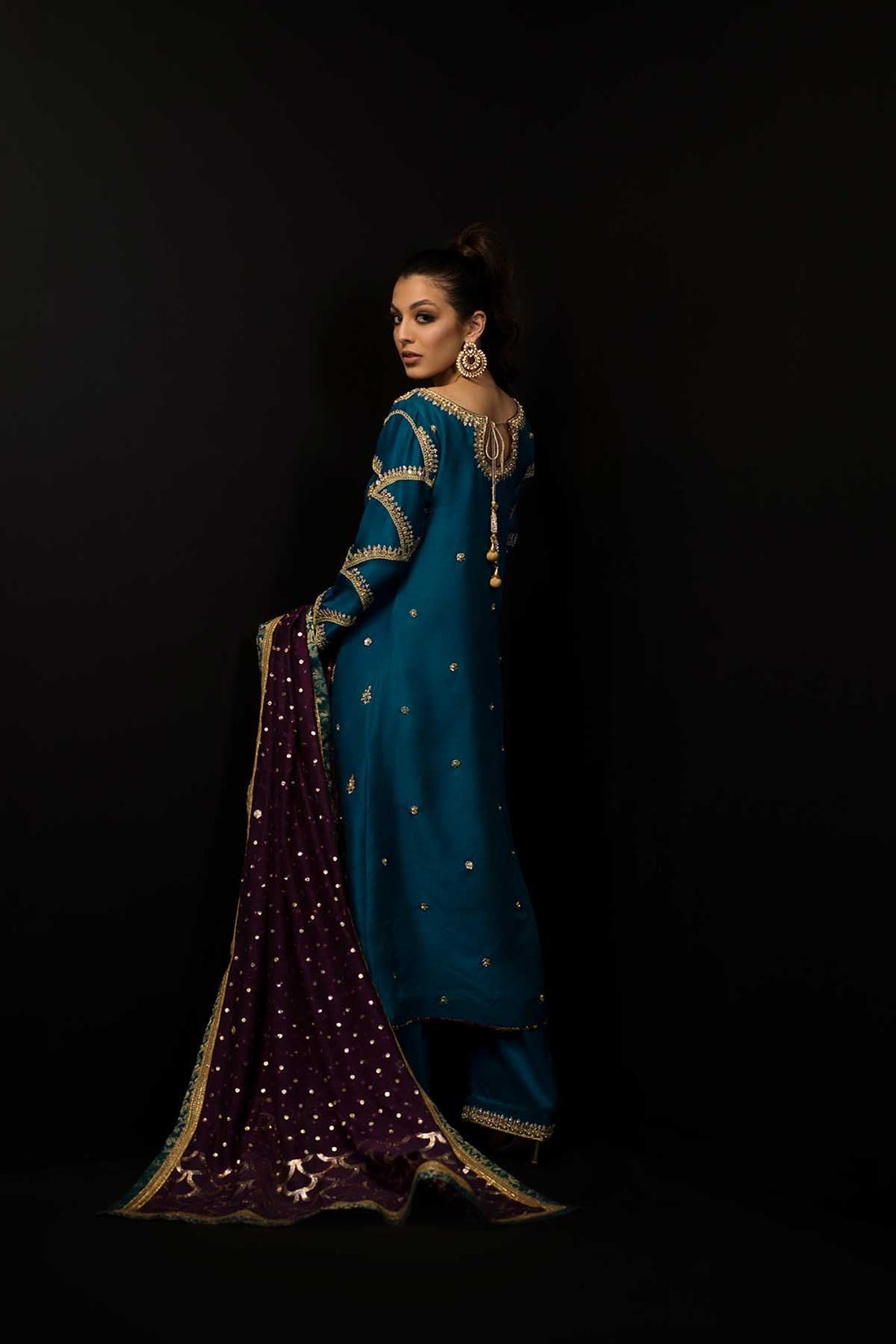 Sana Abbas | Wedding Formals | Turquoise