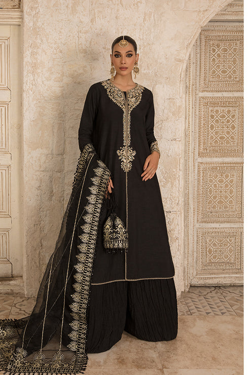 Saffron | Persia Wedding Collection | Glamour Noir - Hoorain Designer Wear - Pakistani Ladies Branded Stitched Clothes in United Kingdom, United states, CA and Australia