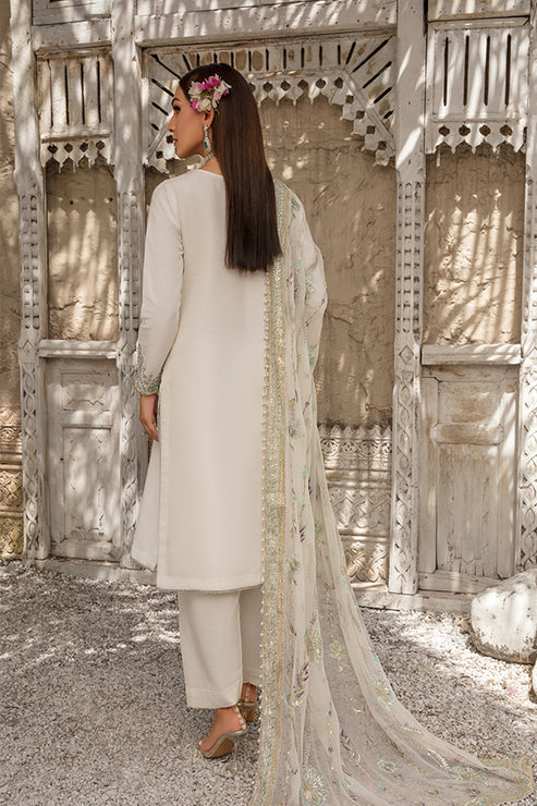 Saffron | Persia Wedding Collection | Pearl White - Pakistani Clothes for women, in United Kingdom and United States