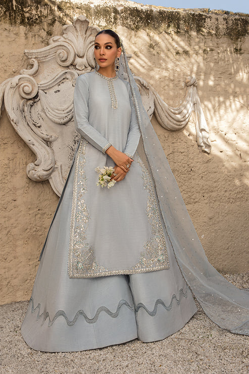 Saffron | Persia Wedding Collection | Midnight Blue - Pakistani Clothes for women, in United Kingdom and United States