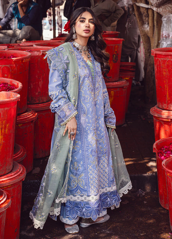 Sahane | Sahakari Chikankari Lawn Edit 24 | Chandni - Hoorain Designer Wear - Pakistani Ladies Branded Stitched Clothes in United Kingdom, United states, CA and Australia