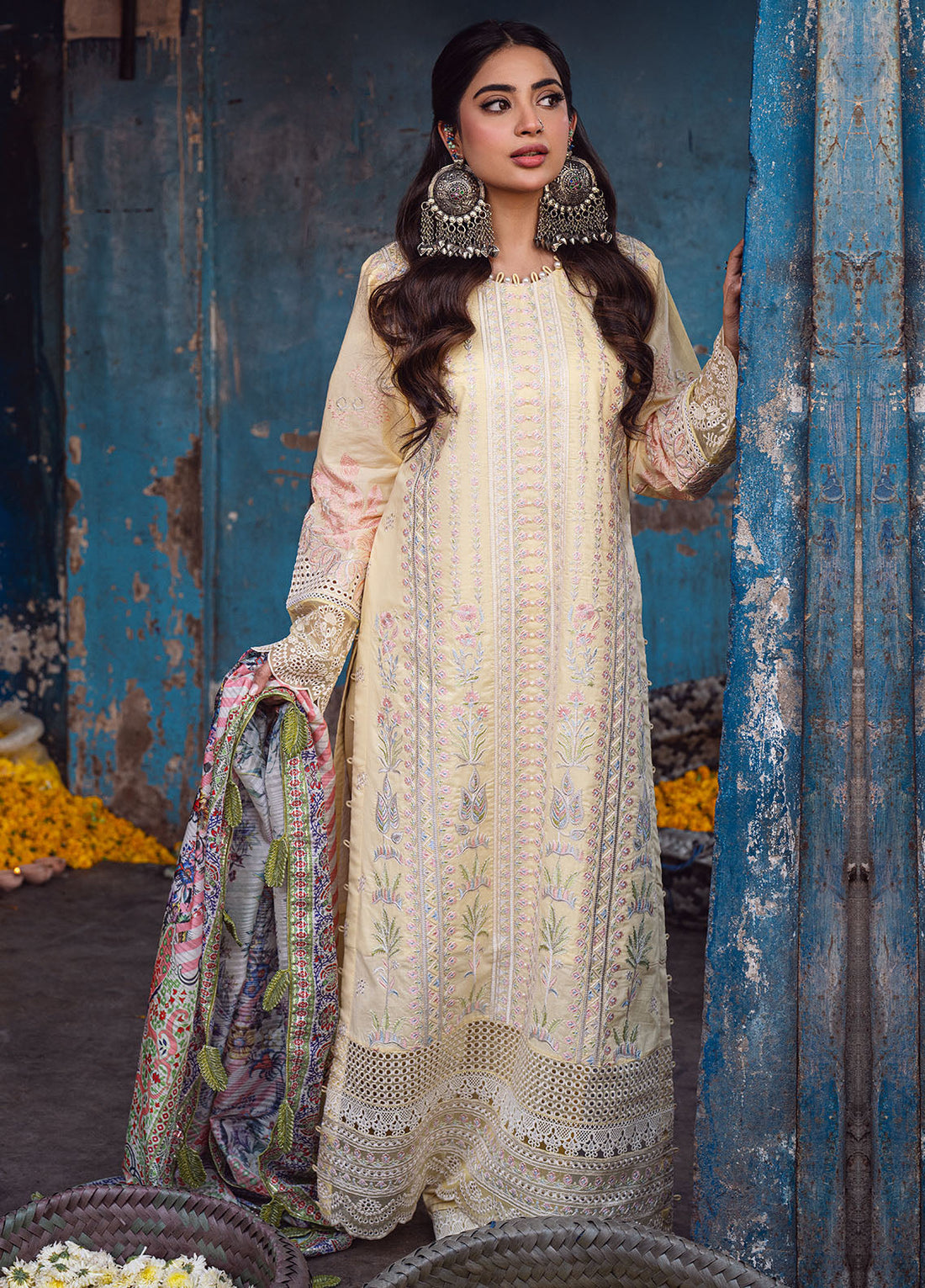 Sahane | Sahakari Chikankari Lawn Edit 24 | Zeenat - Pakistani Clothes for women, in United Kingdom and United States