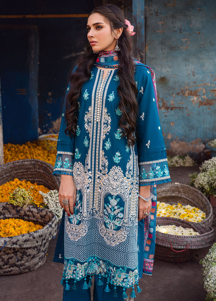 Sahane | Sahakari Chikankari Lawn Edit 24 | Gulzaar - Hoorain Designer Wear - Pakistani Ladies Branded Stitched Clothes in United Kingdom, United states, CA and Australia